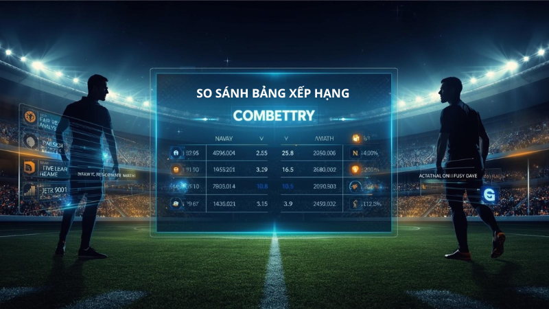 So sánh bảng xếp hạng để đánh giá chính xác