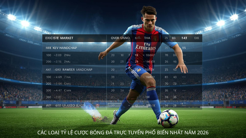 tỷ lệ cược bóng đá trực tuyến